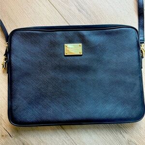 Michael Kors leather laptop/ipad/purse bag